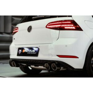 VW Golf 7R Facelift Remus Abgasanlage ab Kat. 2