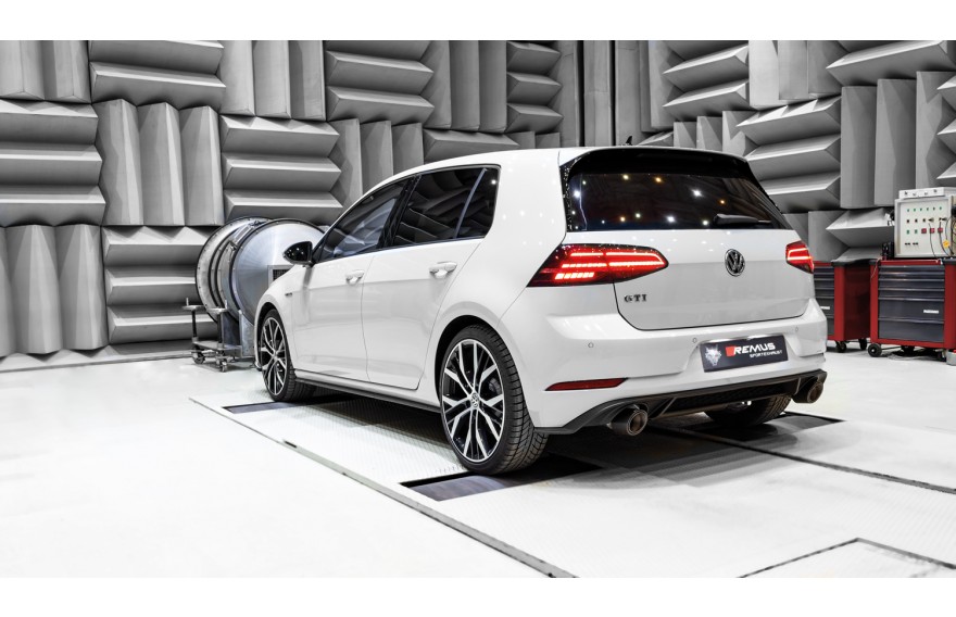 VW Golf 7 GTI Facelift Remus Abgasanlage ab Kat.
