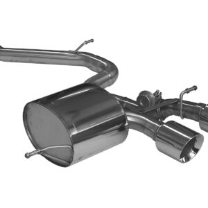 VW Golf 6R BN Pipes Endschalldämpfer 1