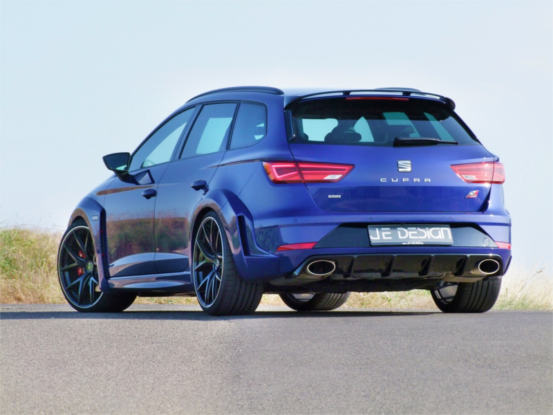 Seat Leon Cupra ST 300 4drive JE-Design Klappenabgasanalge ab Kat. 1 Seat Leon Cupra ST 300 4drive JE-Design Klappenabgasanalge ab Kat. 1