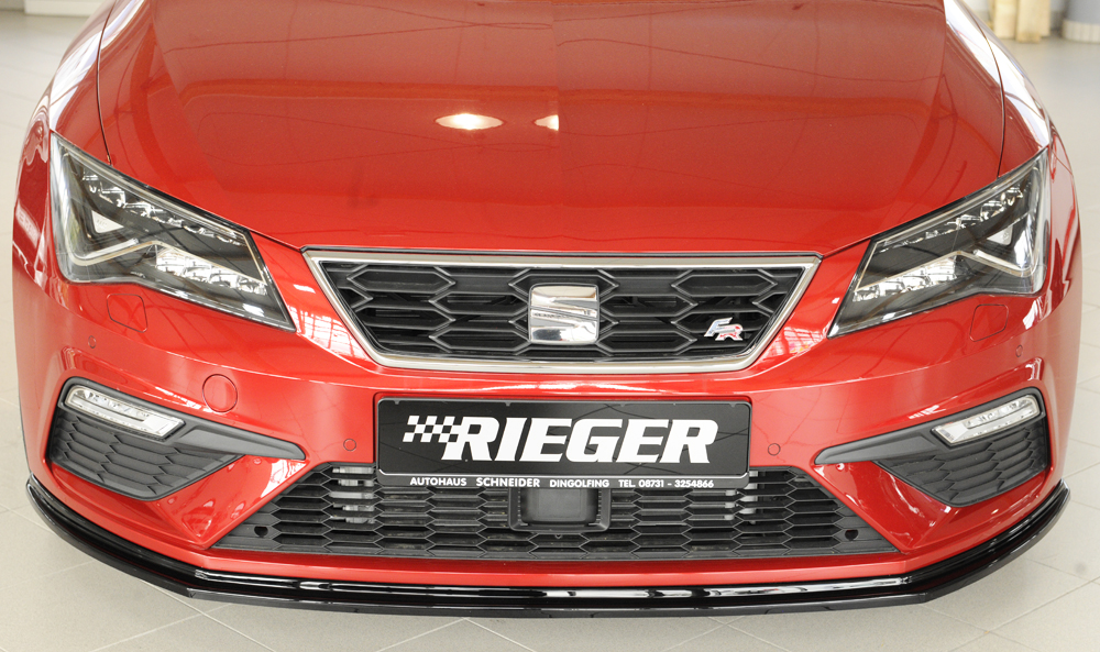 Rieger Spoilerschwert Seat Leon 5F FR / Cupra Facelift 1 Rieger Spoilerschwert Seat Leon 5F FR / Cupra Facelift 1