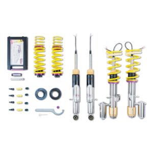 Audi S3 8Y / Skoda Ocatvia RS NX / Cupra Leon 4KL KW DDC- Plug & Play Gewindefahrwerk inox - Ibraimi Motorsport 1