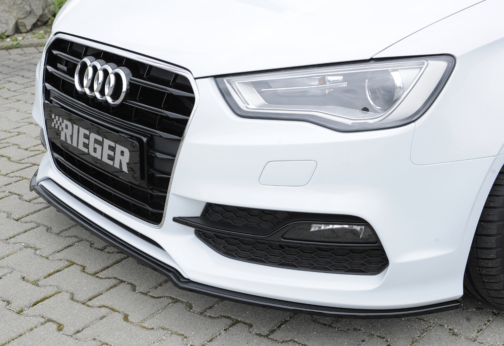 Rieger Spoilerschwert Audi S3 8V Vorfacelift für orig. Frontschürze - Ibraimi Motorsport Rieger Spoilerschwert Audi S3 8V Vorfacelift für orig. Frontschürze - Ibraimi Motorsport