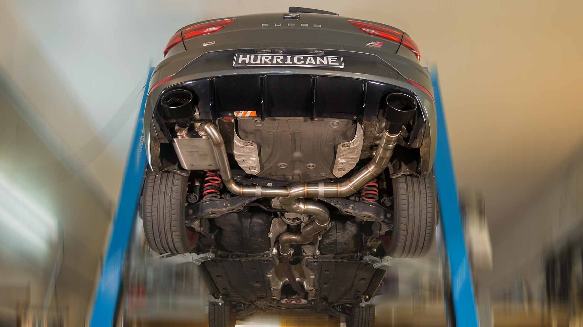 Seat Leon Cupra 5F ST 300 AWD OPF Hurricane 3.5" Abgasanlage ab OPF - Ibraimi Motorsport Seat Leon Cupra 5F ST 300 AWD OPF Hurricane 3.5" Abgasanlage ab OPF - Ibraimi Motorsport