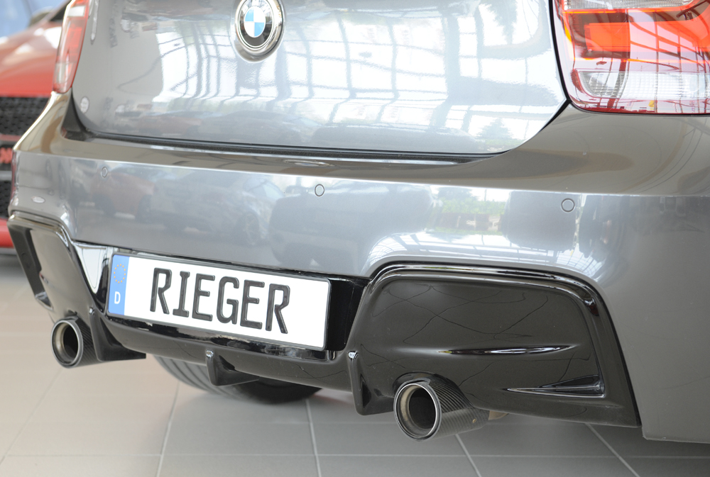 BMW M135i Vorfacelift Rieger Heckdiffusor
